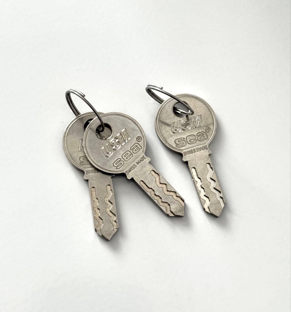 USMハラー キャビネット 正規品 鍵付き ブラック サイドボード リビング収納