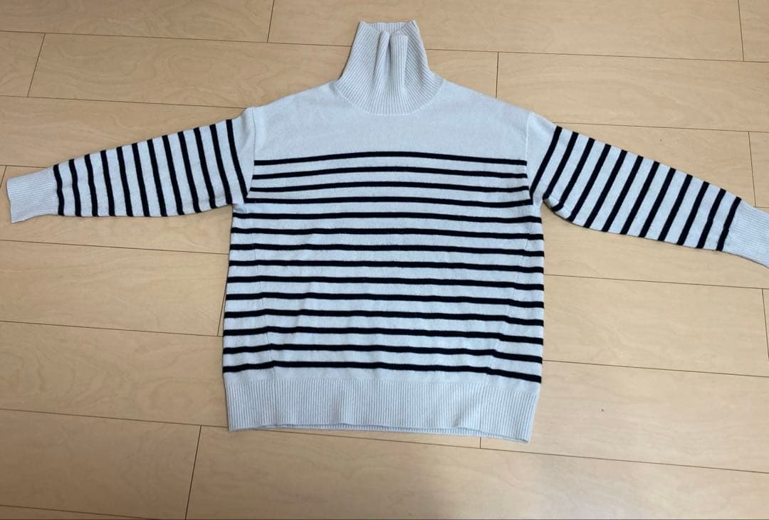 2024AW 23区 ピュアカシミヤ タートルネックニット 38