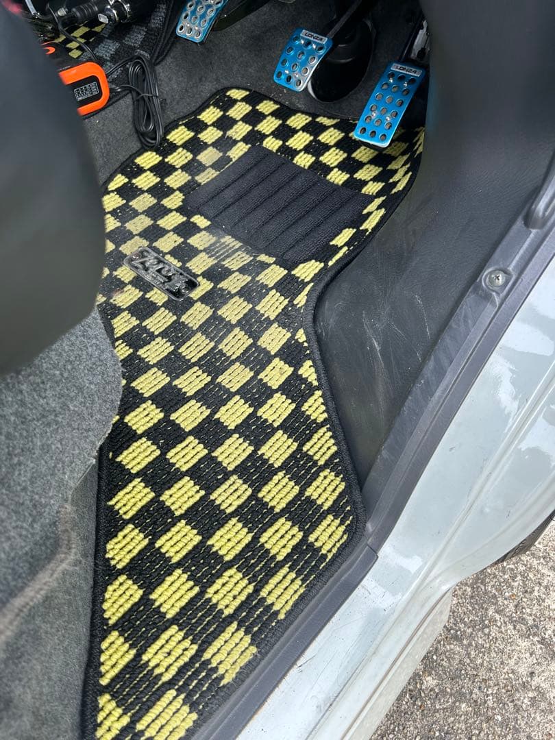 2104Style エブリィ62w用チェック柄フロアマット（1台分）