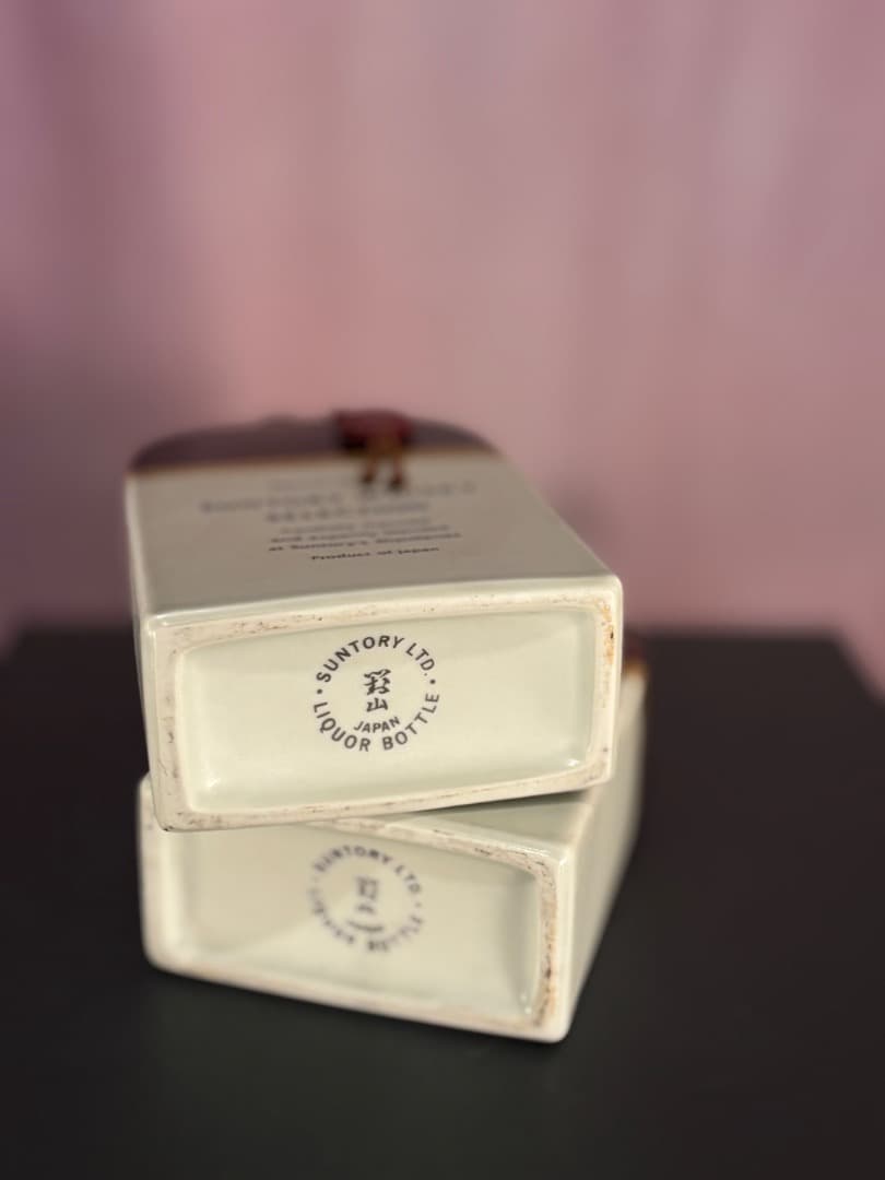 未開封 陶器ボトル Suntory Whisky Selection 2本セット