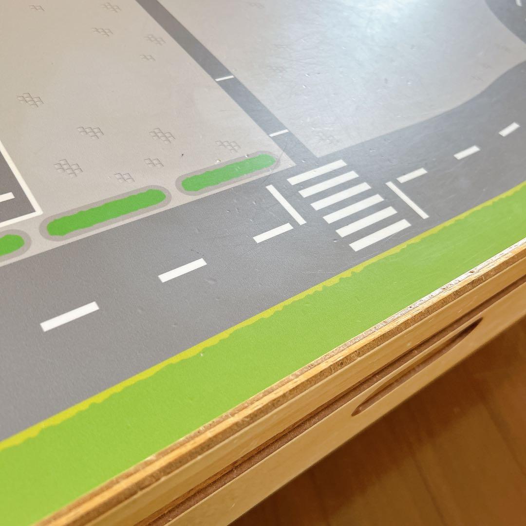 BørneLund 道路マップデザインテーブル 引き出し付き　ジオラマテーブル