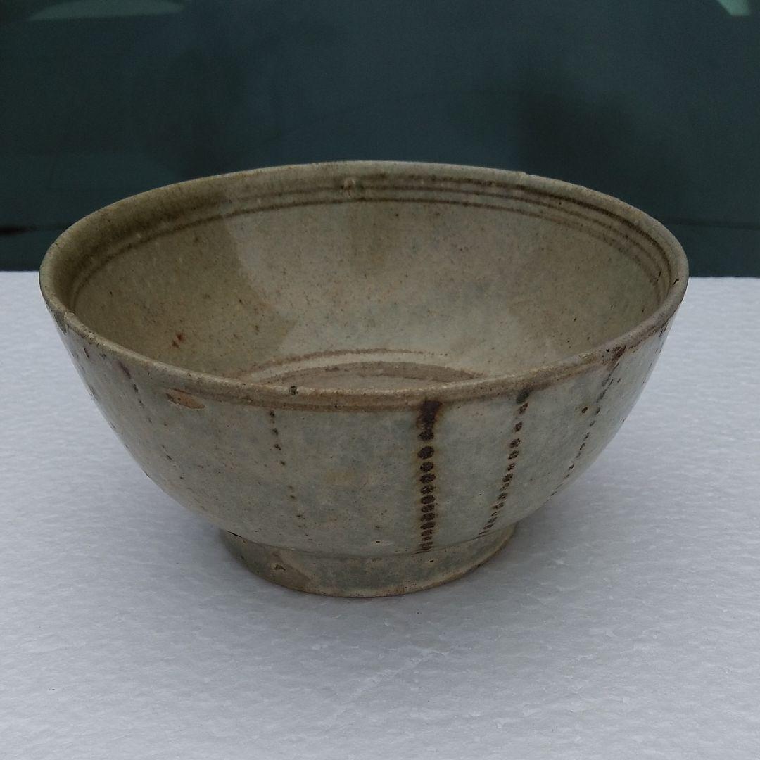 安南鉄絵茶碗