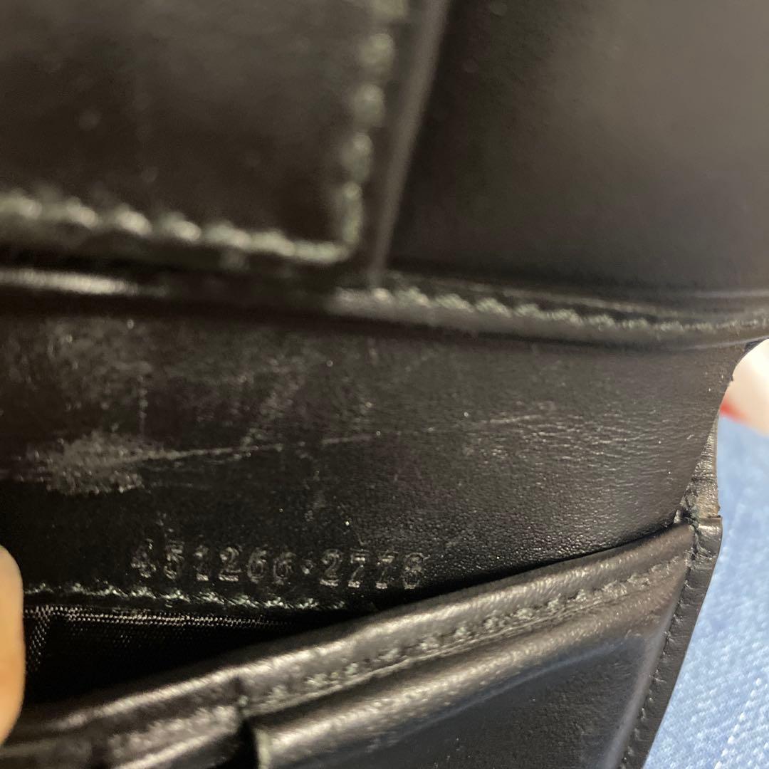 GUCCI キングスネーク　 二つ折り財布 GG