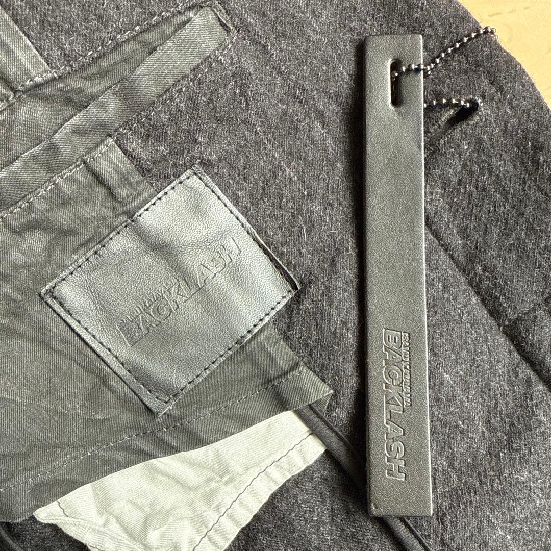 ISAMU KATAYAMA BACKLASH ウール製品洗いステンカラーコート