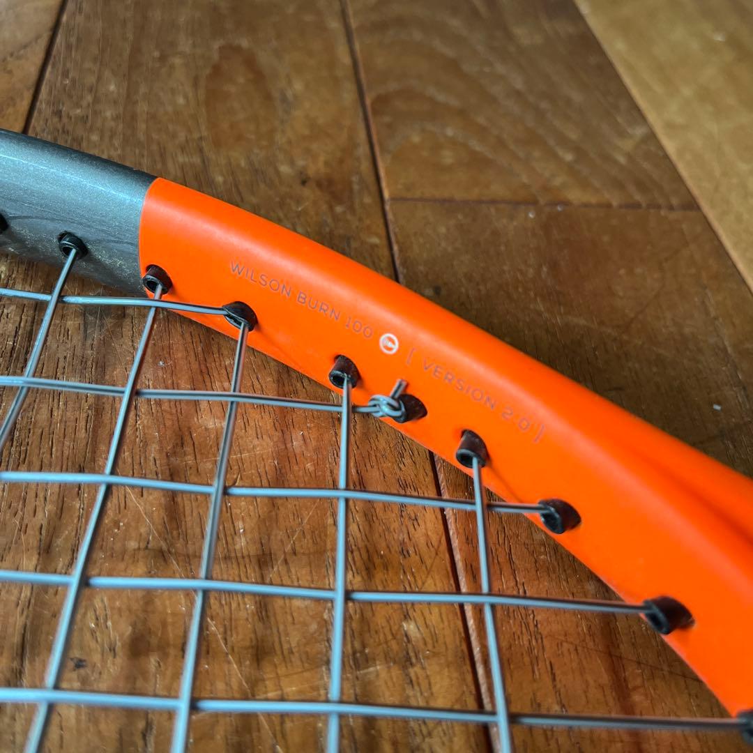 最終値下❤️Wilson BURN100テニスラケット 限定reverseモデル
