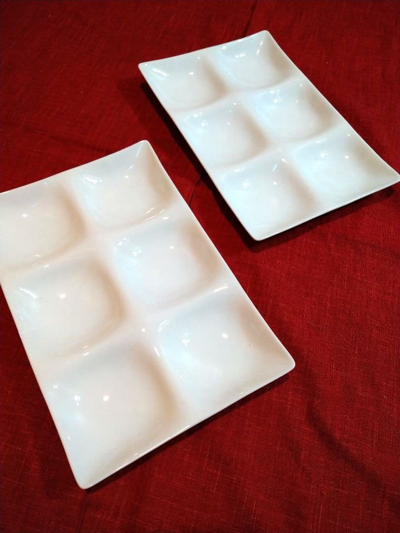 ♥九谷焼 司峰作３盛皿♦グッドデザイン・プレート賞受賞６・９盛皿７皿