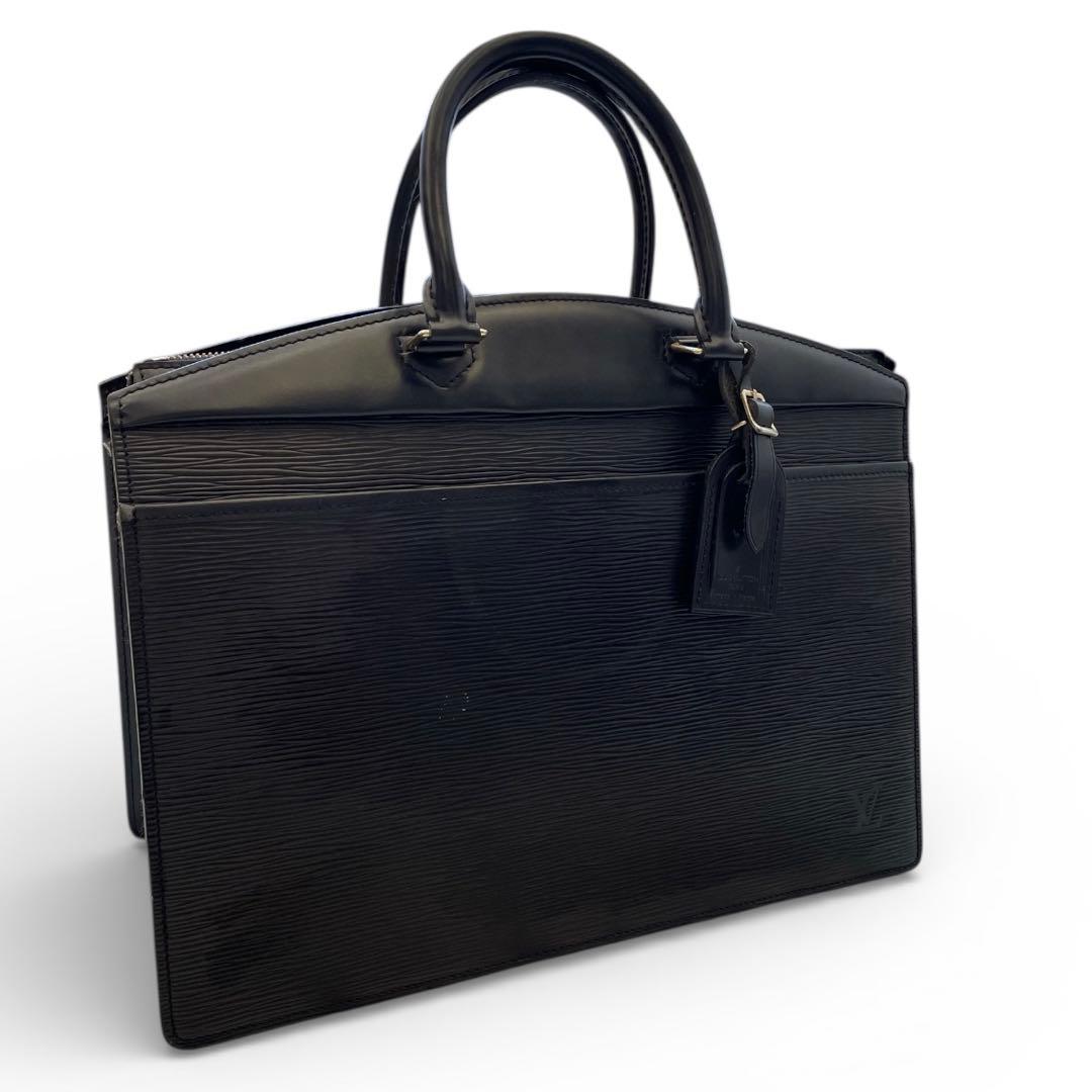 【美品】ルイヴィトン エピ リヴィエラ トートバッグ　黒 ブラック ハンドバック