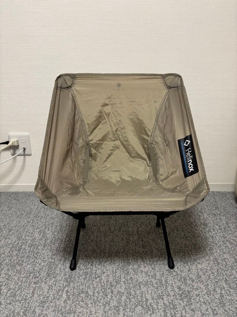 【廃盤】ヘリノックス チェアゼロ　サンドカラー