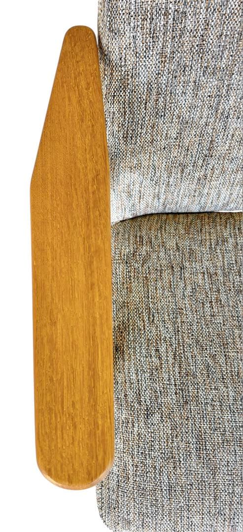 【美品】UNICO ウニコ HESTA ラウンジチェア ブラウンミックス