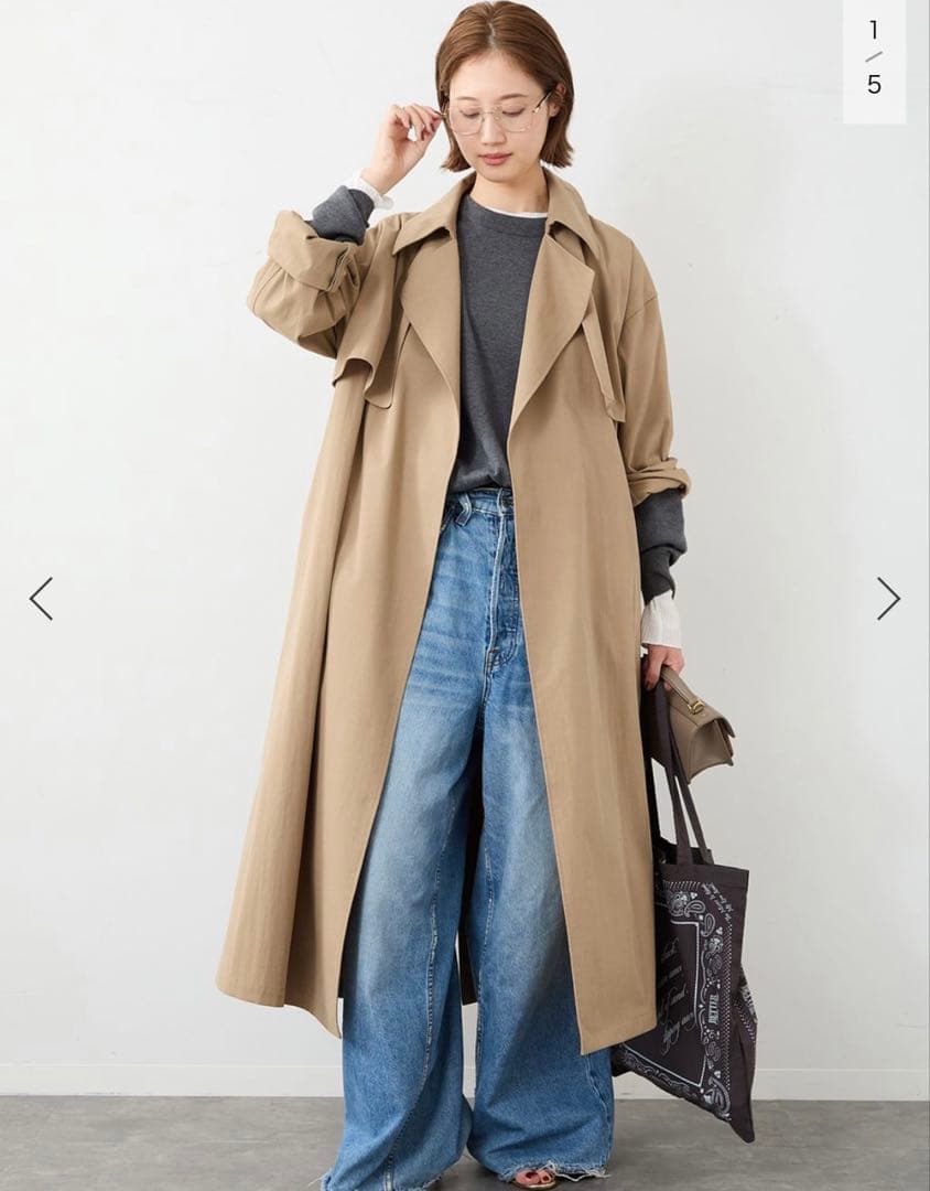 今期　新品タグ付　ドゥーズィーエムクラス　トレンチコート