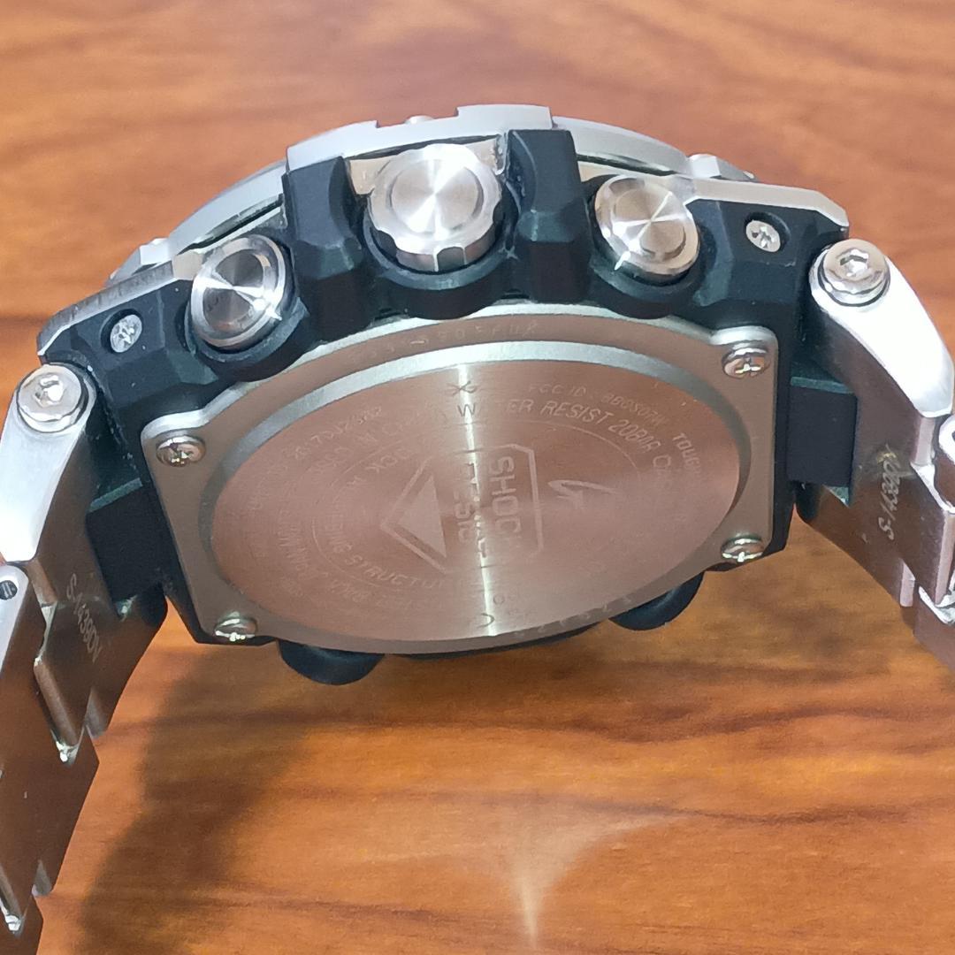 【美品】G-SHOCK G-STEEL GST-B100D-1AJF