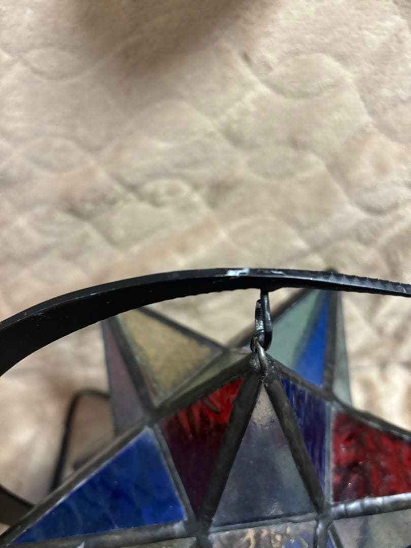 星のランプ ステンドグラス