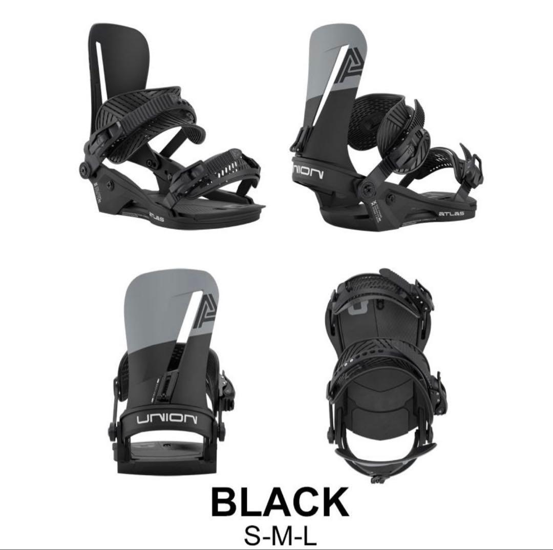 【新品未使用】UNION ATLAS ブラック Mサイズ 26〜28cm 正規品