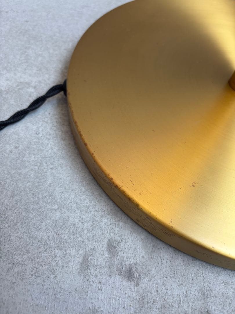 4灯　ガラスシェード　フロアライト　ミッドセンチュリーデザイン　フロス風