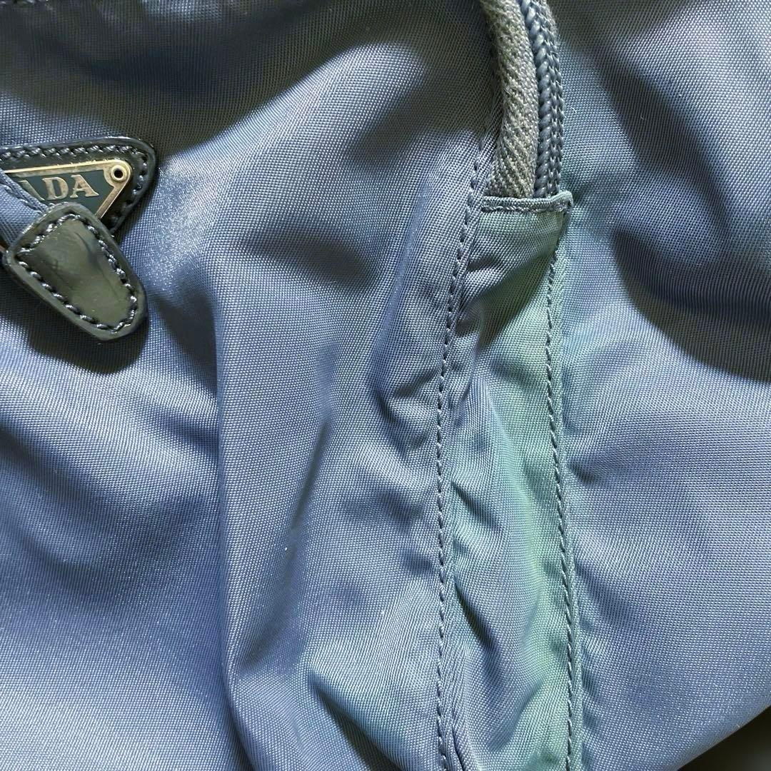 PRADA プラダ リュック ミニ　DENIMU デニムカラー