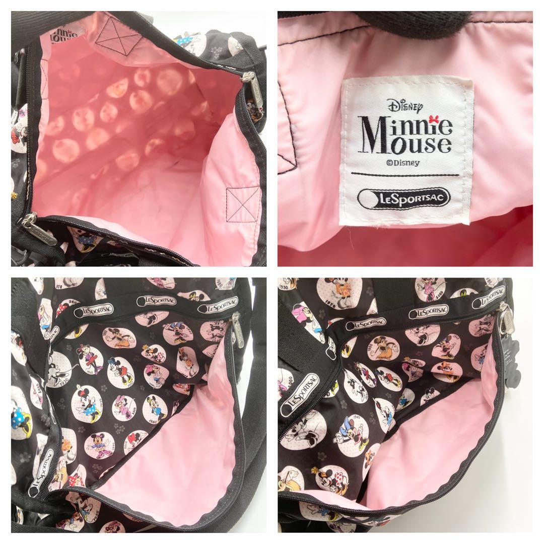 希少　限定 レスポートサック ミニーマウス 2way ボストンバッグ　ポーチ付