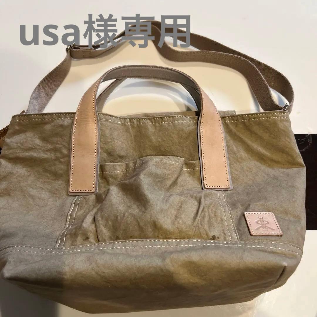 女性 regalo/レガロ レザーコンビ 2WAYトートバッグ