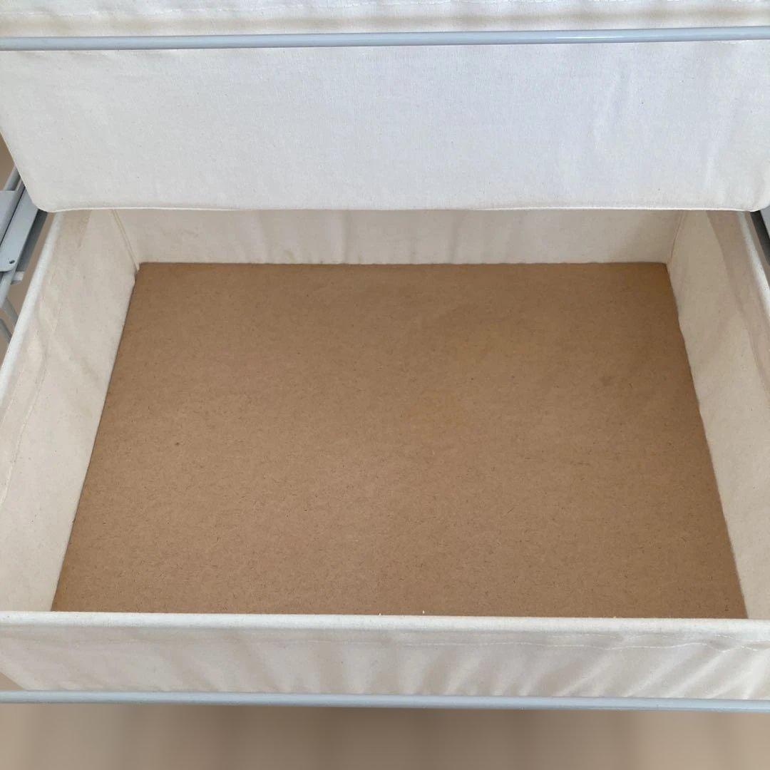 無印良品　スチールユニットシェルフ帆布バスケットセット・幅５６ｃｍタイプ