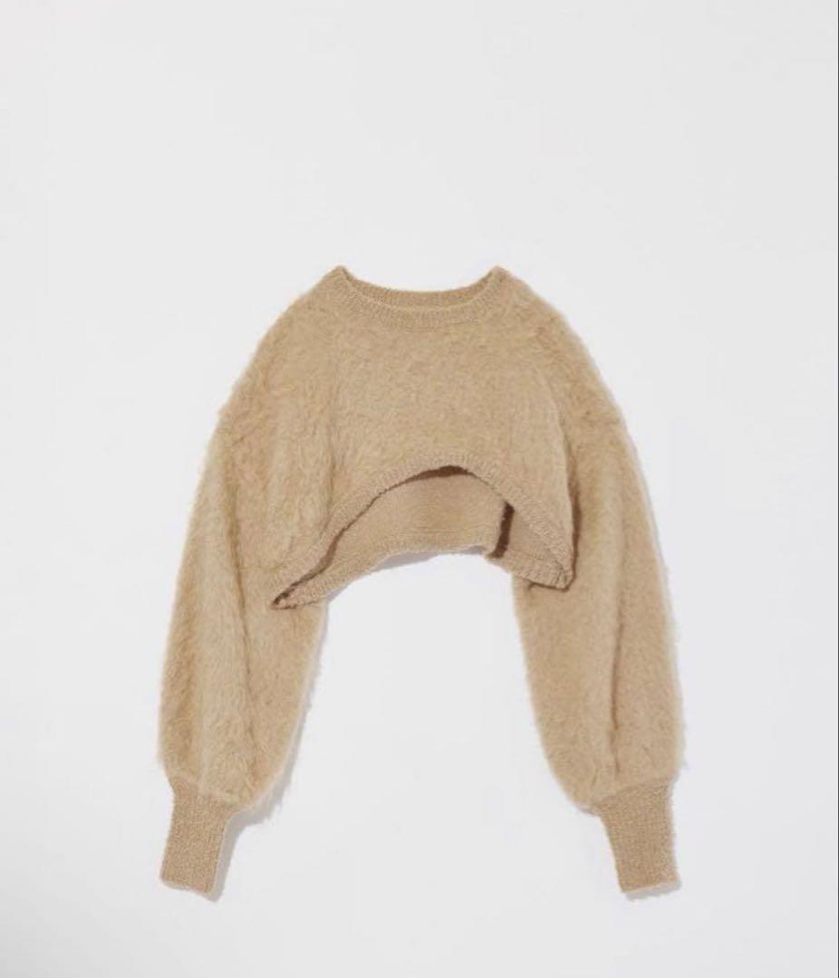 トップス eaphi FLUFFY WAVE KNIT