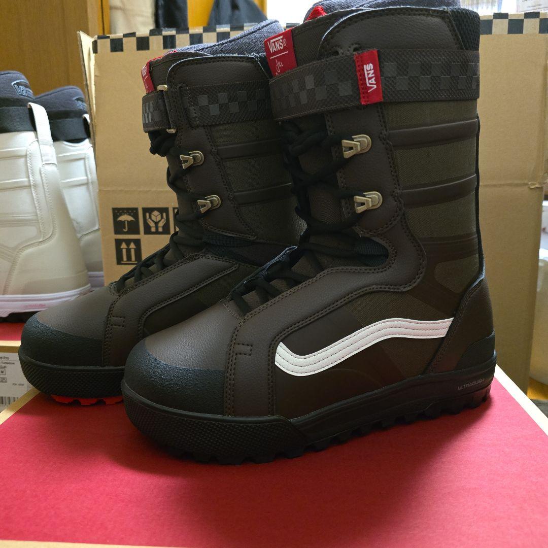 VANS ハイスタンダードプロ×ジル・パーキンス スノーボードブーツ ブラウン