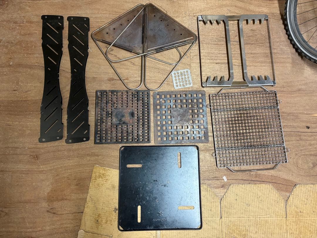 スノーピーク焚火台M 7点セット おまけ付き