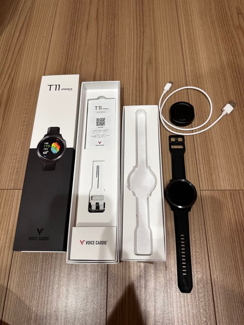 ボイスキャディ T11 Pro GPSスマートウォッチ ブラック 即購入可能