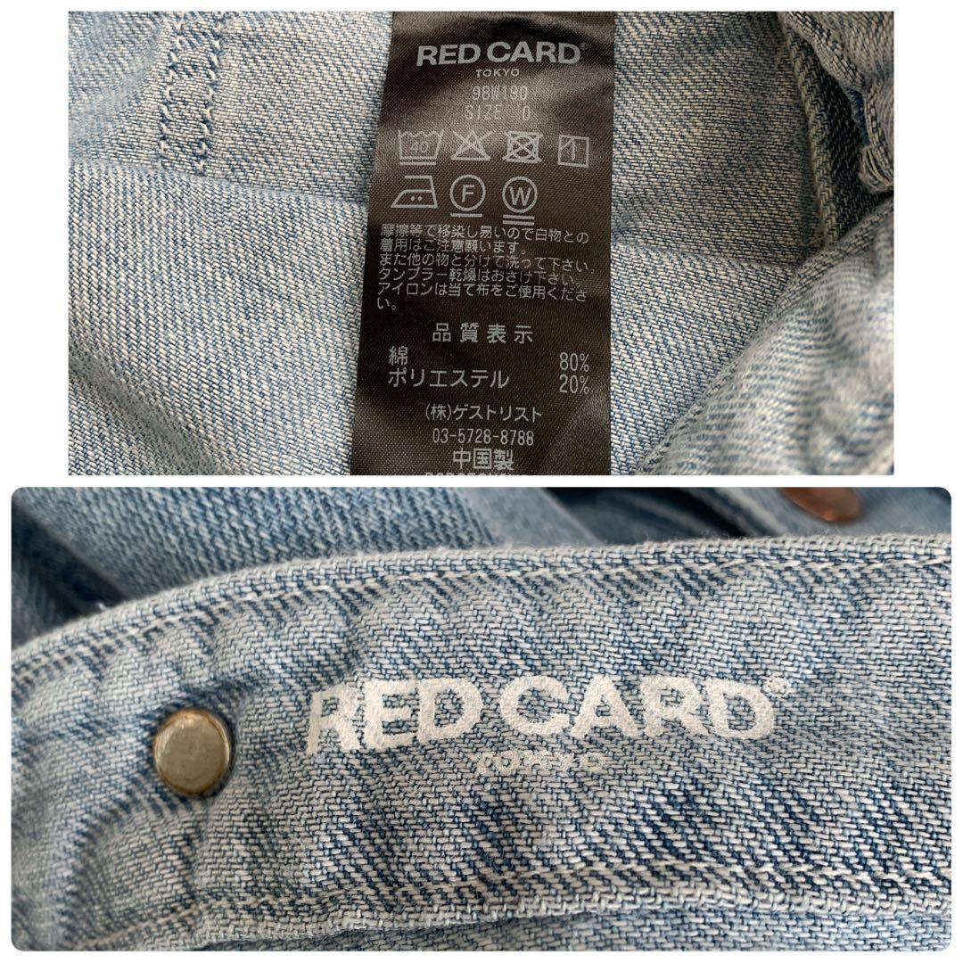 RED CARD TOKYO オーバーオール 98W190 サイズ0