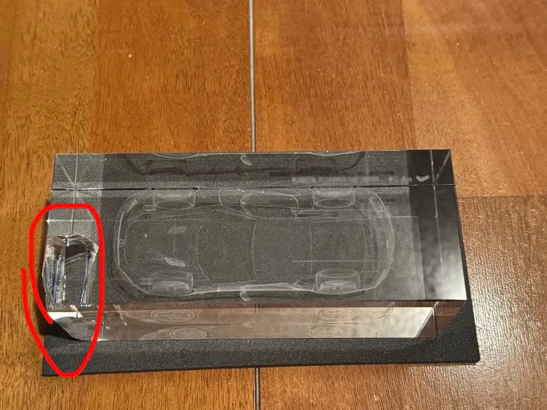非売品レクサスLFAレーザークリスタル