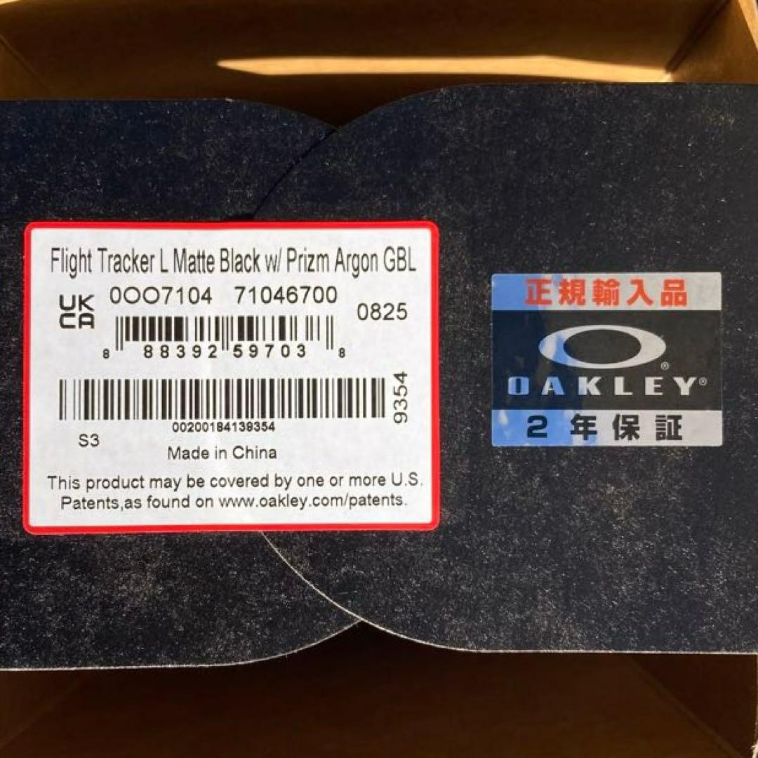新品未使用　フライトトラッカーＬ　オークリーゴーグル　オークリースノーゴーグル