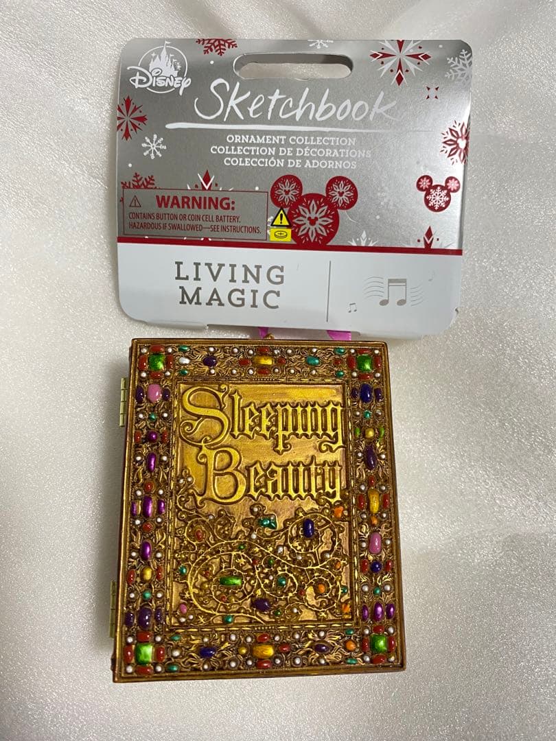 ディズニーストアオーナメントポップアップミュージック シンデレラ 眠れる森の美女