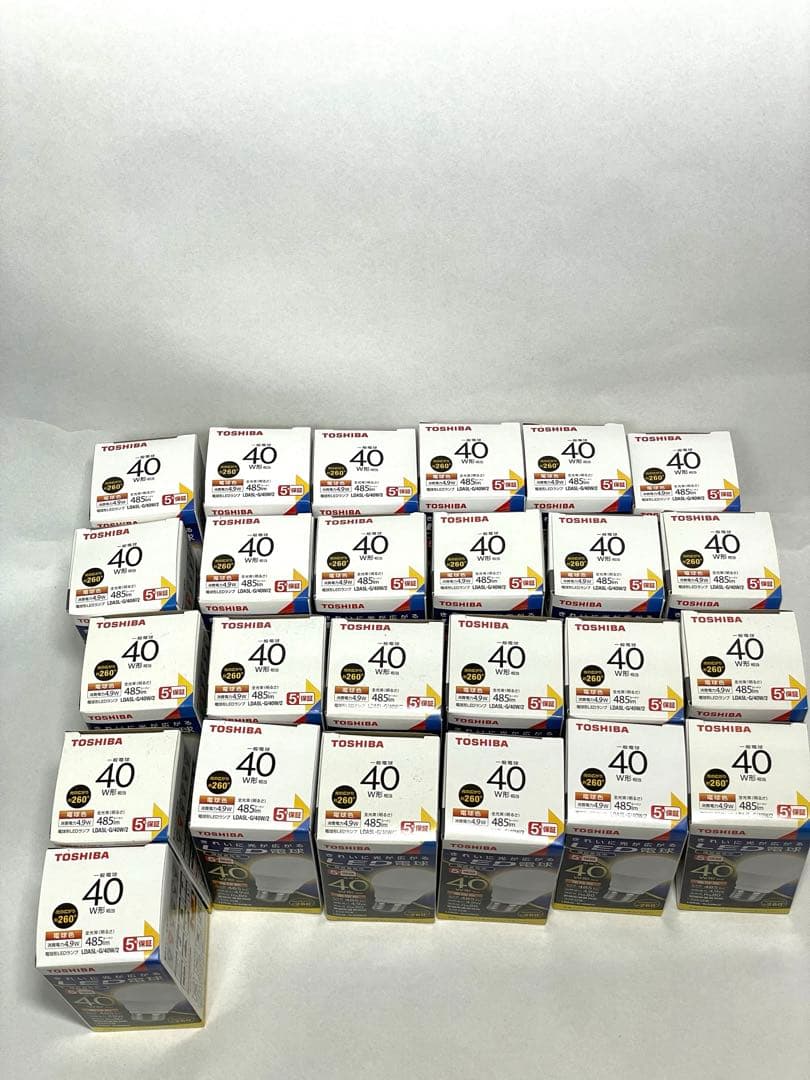 PanasonicLED電球 LDA5L-G/40W-2 25個セット 電球色