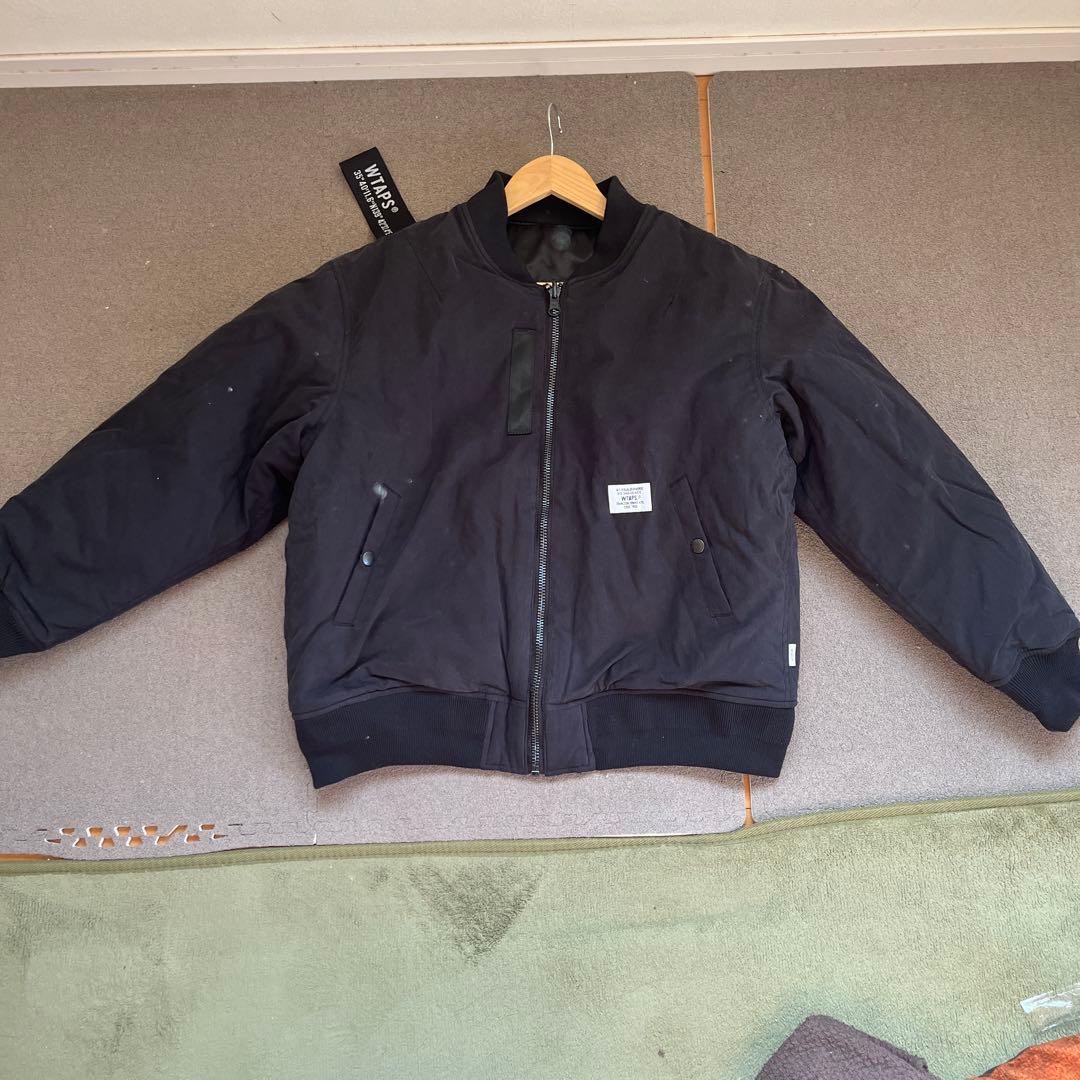 美品】WTAPS MA-1 フライトジャケット ブラック 黒 sサイズ 正規品