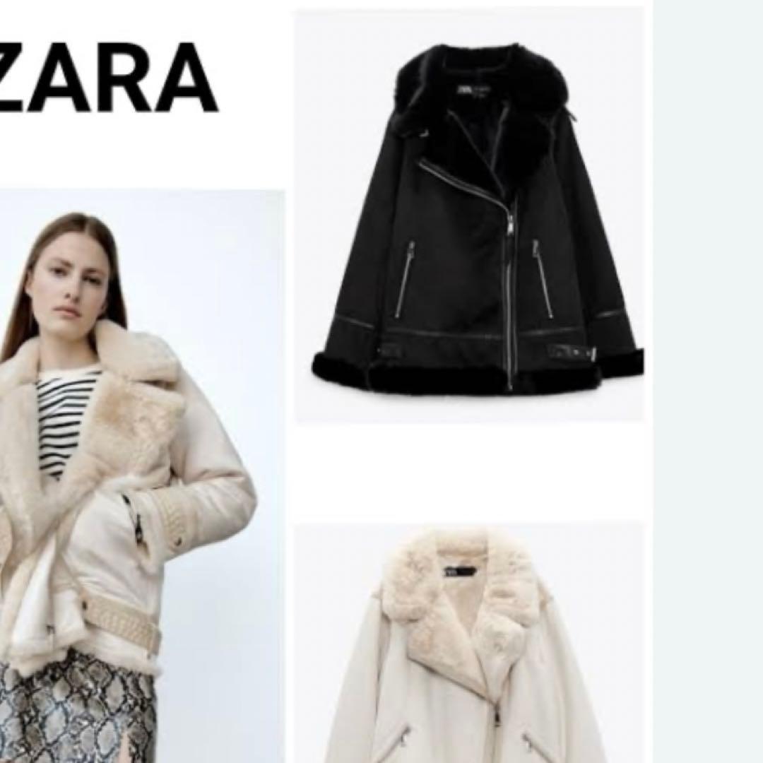 かおりん！ZARA フェイクファーダブルフェイスジャケット　moussy