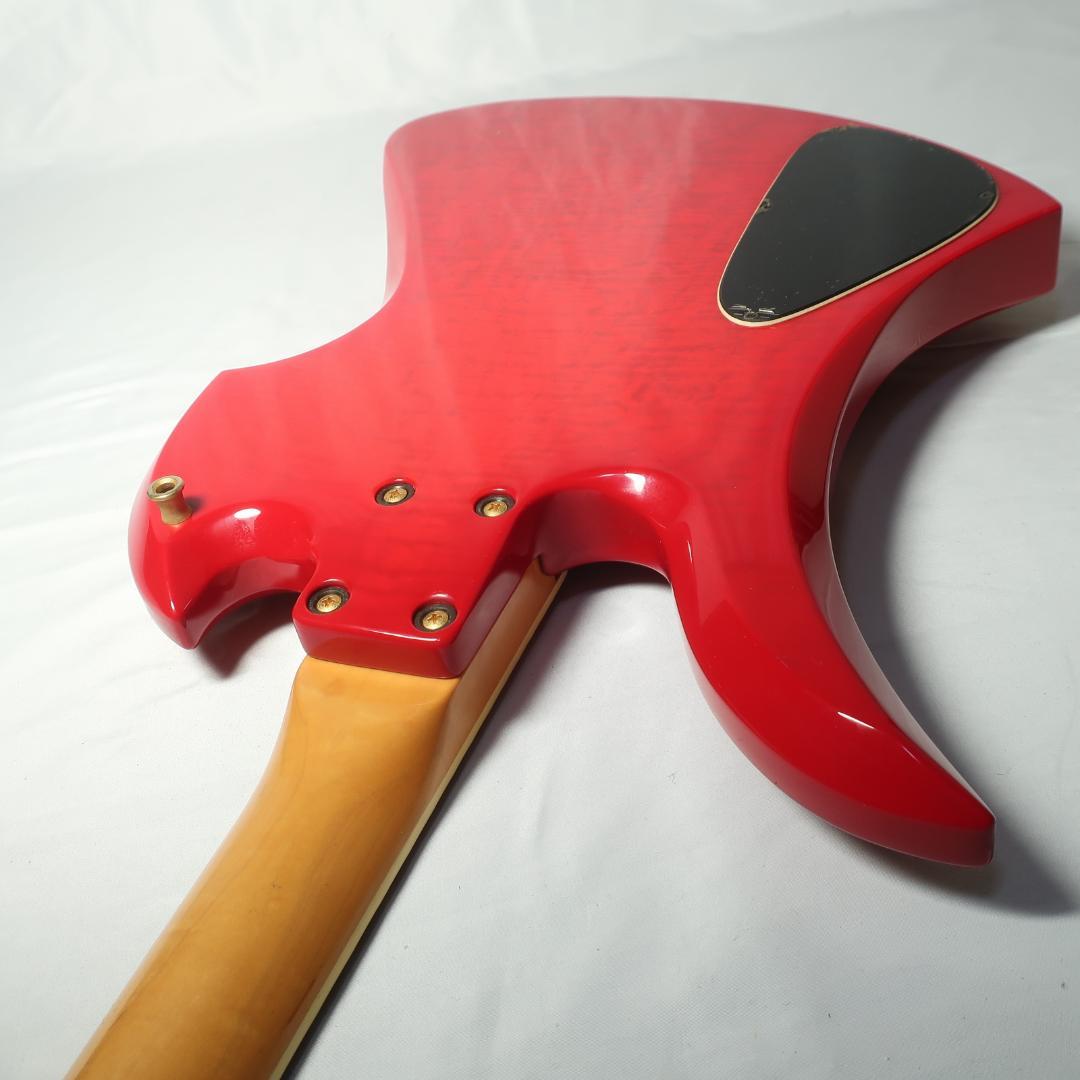 Burny HIDEモデル MG-85X モッキンバード ギター ギグバッグ付