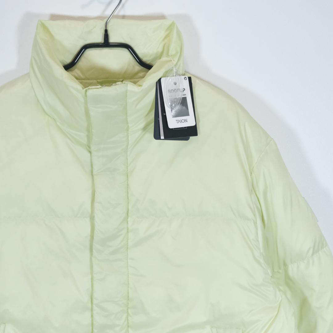 【別注】＜TAION×CITEN＞シンプルダウン LIME M