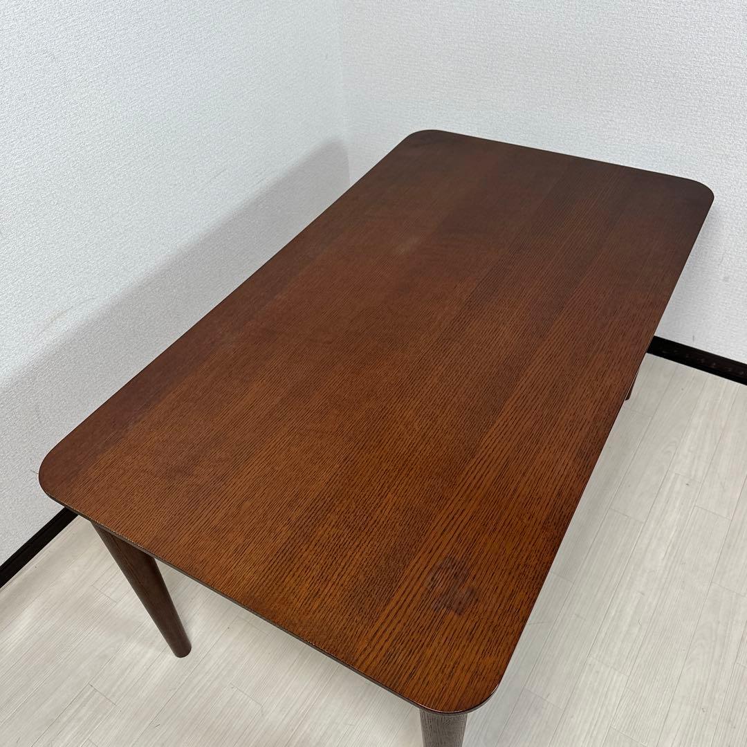 【展示品】シラカワ ダイニングテーブル 北欧 木製 レッドオーク i4※
