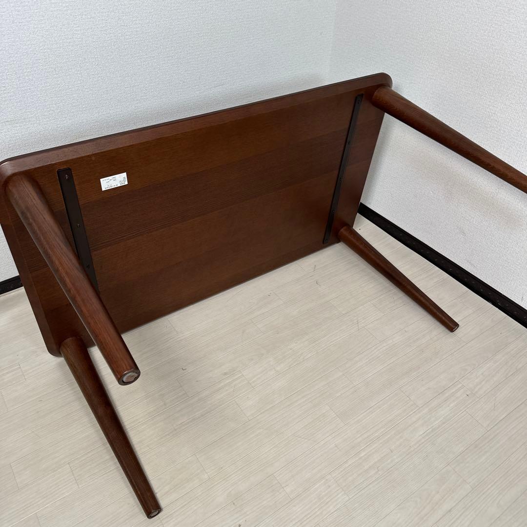 【展示品】シラカワ ダイニングテーブル 北欧 木製 レッドオーク i4※