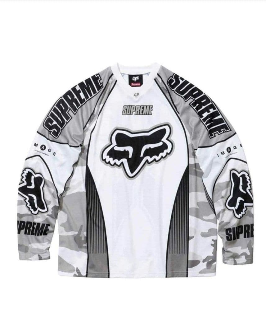 よ*の様 XL Supreme x Fox Racing DMX Jersey