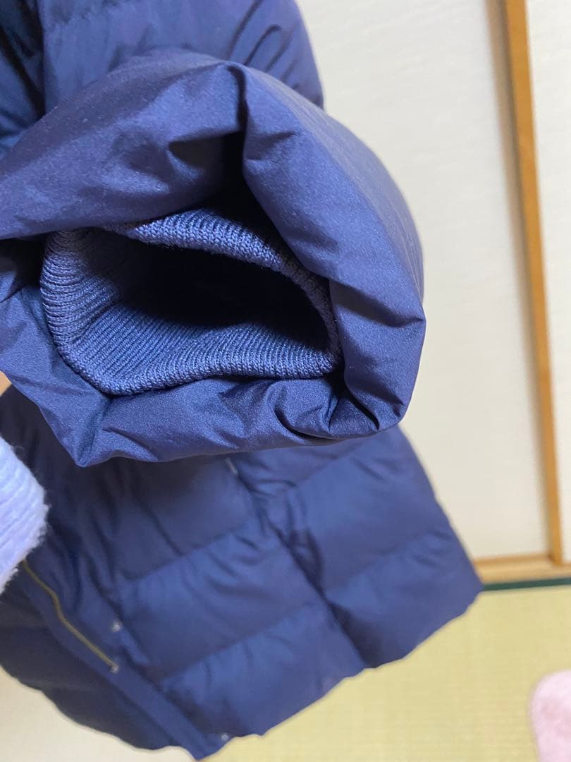 値下げ⭐︎美品⭐︎クードシャンス　ネイビー フランス産ホワイトダックダウンサイズ40