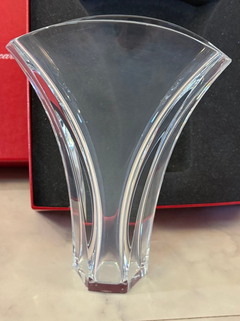 Baccarat バカラ ギンコ 花瓶 高さ約18cm
