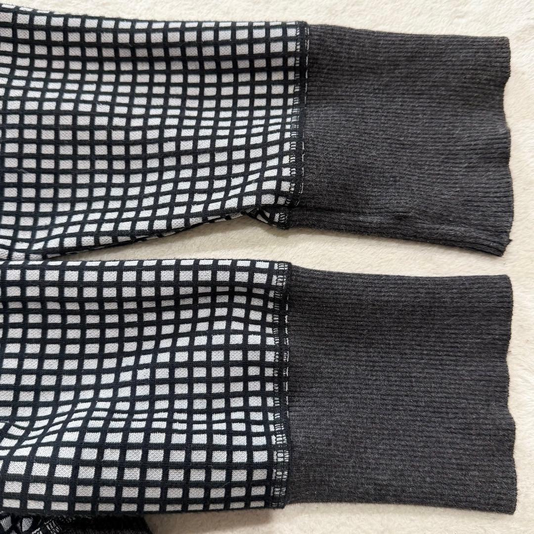 ヴィヴィアンウエストウッドマン　ブルゾン　オーブ刺繍　変形　アシメ　チェック　M