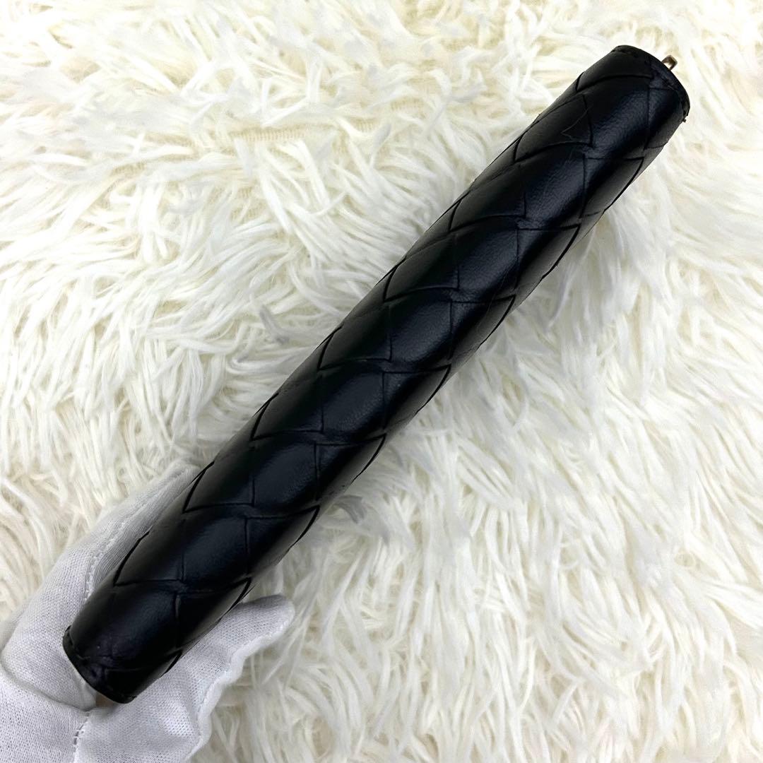 【美品】ICチップ内蔵 BOTTEGA VENETA イントレチャート長財布