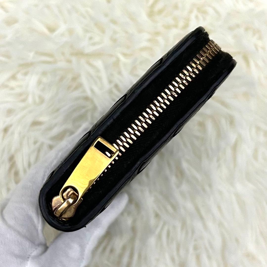【美品】ICチップ内蔵 BOTTEGA VENETA イントレチャート長財布