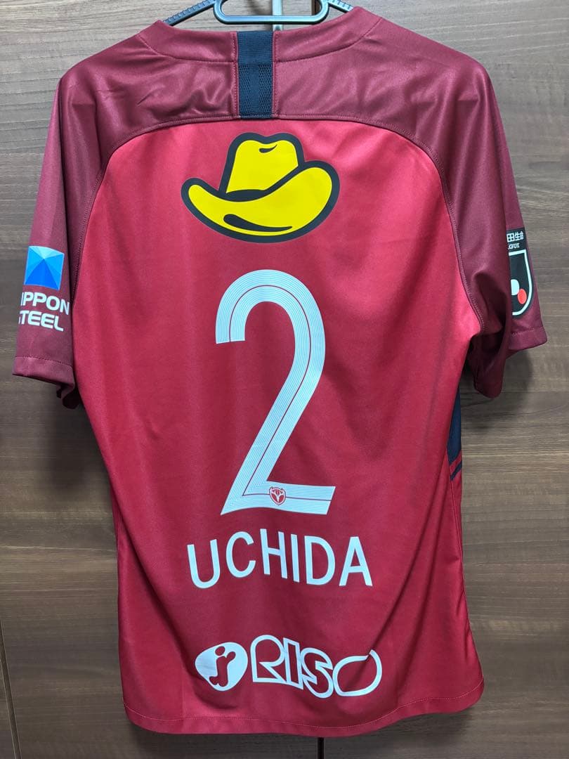 鹿島アントラーズ 2020ホーム　内田篤人　背番号2 Mサイズ