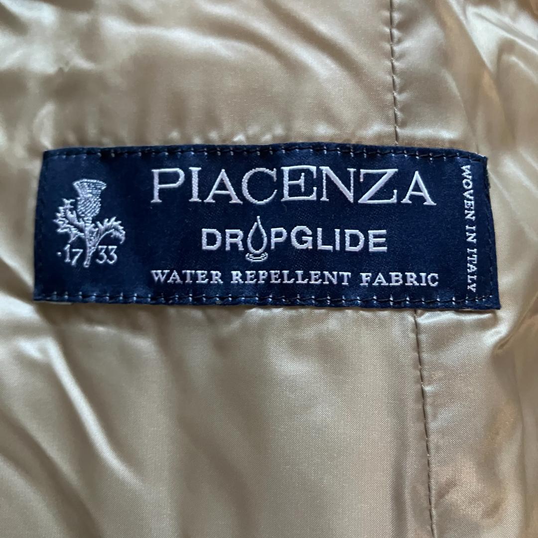 美品◎HERNO ダウン PIACENZA カシミヤ シルク フォックスファー