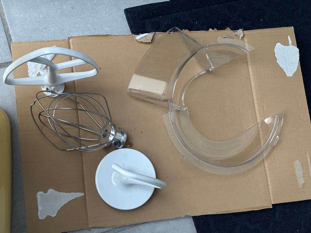 KitchenAidプロフェッショナルミキサー厨房KSM(150)MY 動作品