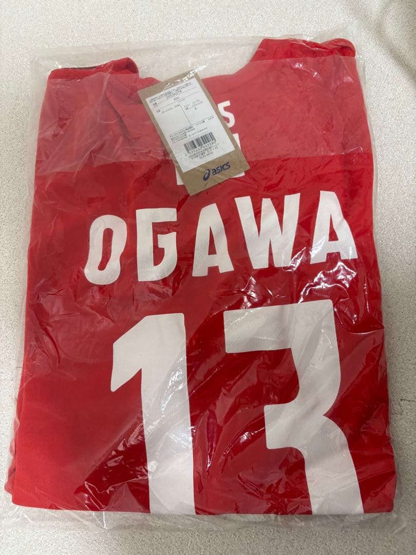 新品未開封 小川智大選手 Lサイズ 2025男子日本代表応援Tシャツ