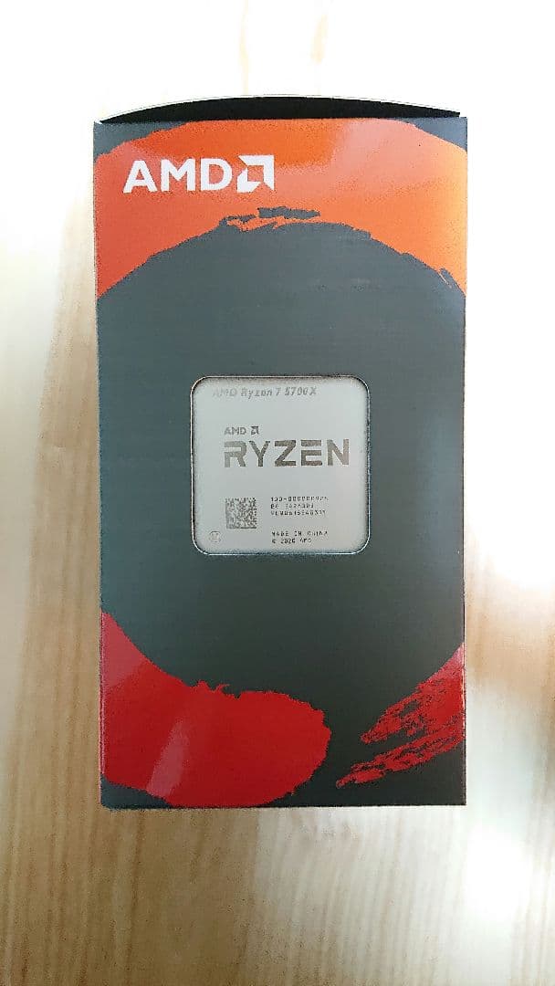 AMD Ryzen 7 5700X【新品未開封】【国内正規品】