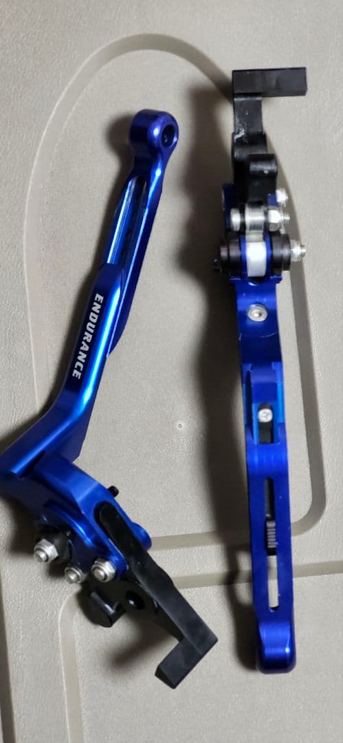 ENDURANCE アジャスタブルブレーキレバー スライド可倒式 左右セット