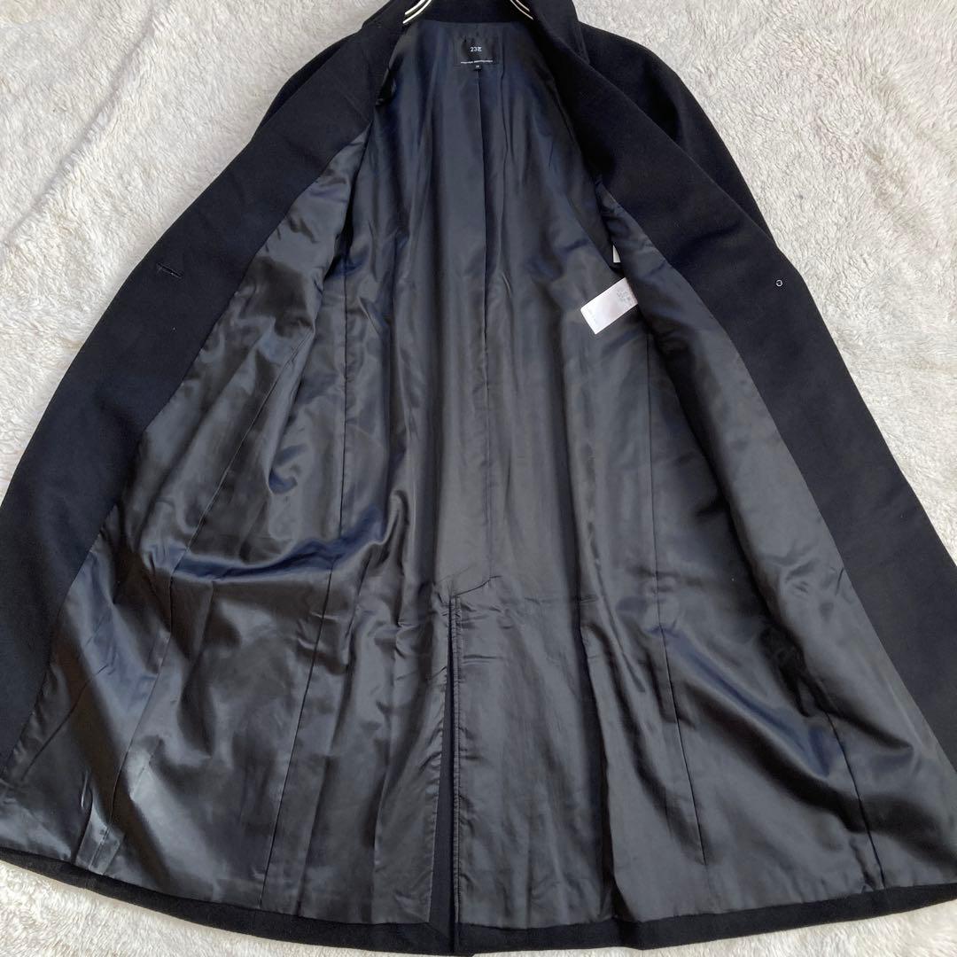 極美品・24AW✨23区　ウールカシミヤビーバー チェスターコート　滝沢眞規子